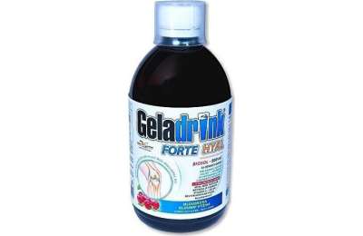 GELADRINK Forte Hyal Biosol Višně - Supportive joint nutrition with cherry flavour, 500 ml.